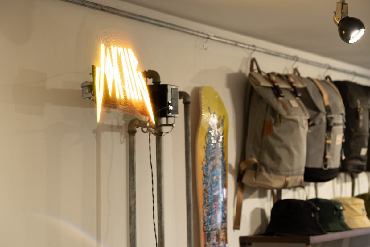 image d'hélice hologramme dans un magasin